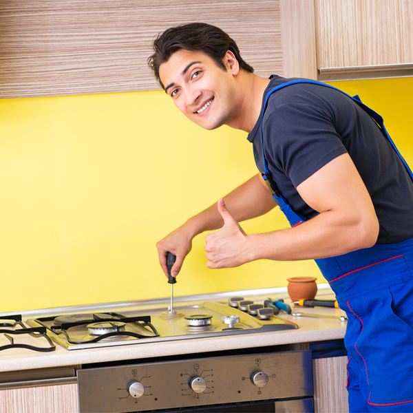 can you provide references from satisfied stove repair customers in Bassett Kansas